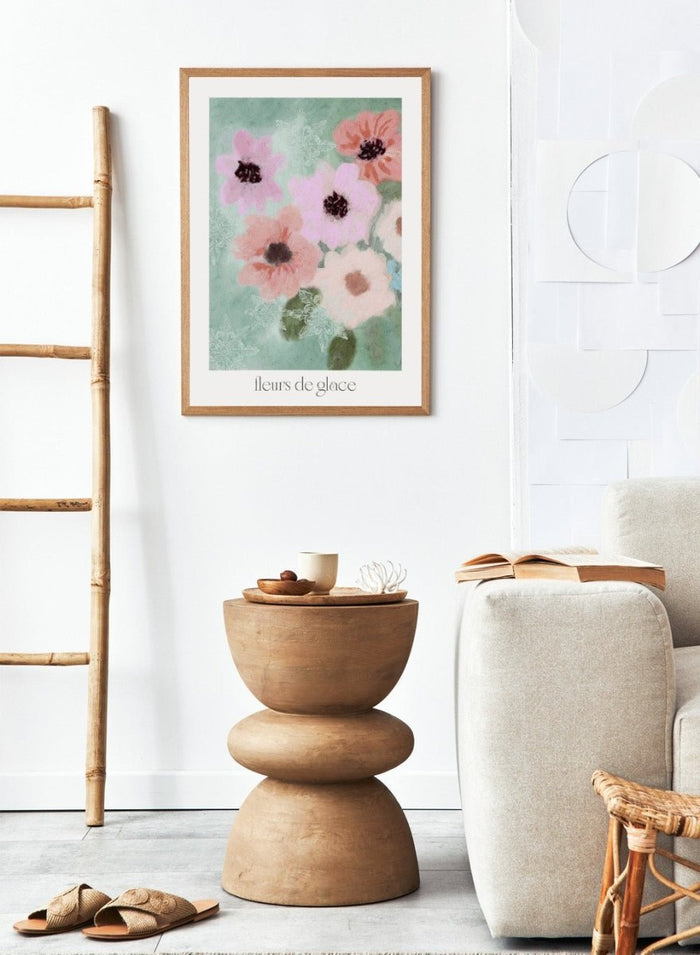 Frosted Garden Art Print_Sugar & Canvas