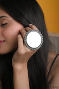 Full Moon Free Size, Adjustable Ring