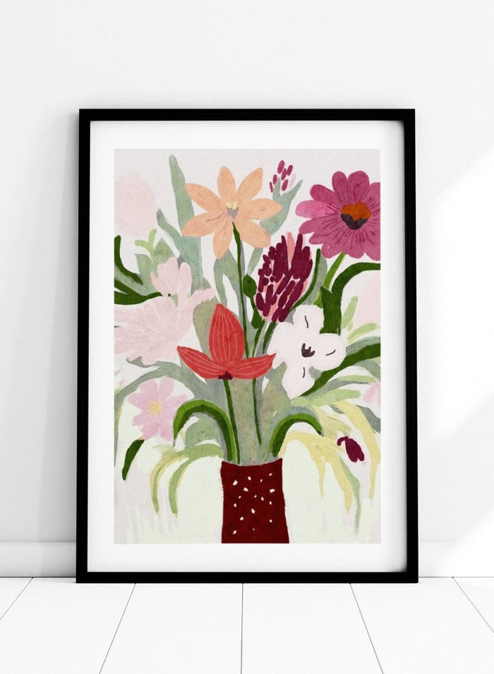 'Garden Arrangement' Aesthetic Art Print_Sugar & Canvas_Sugar & Canvas