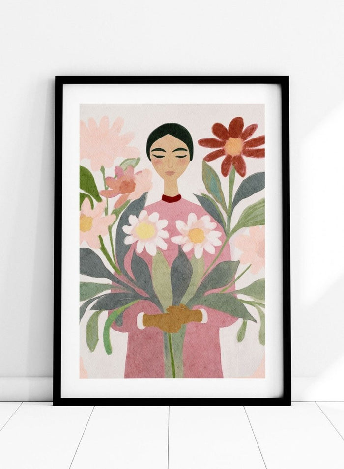 'Garden of Her Own' Aesthetic Art Print_Sugar & Canvas_Sugar & Canvas