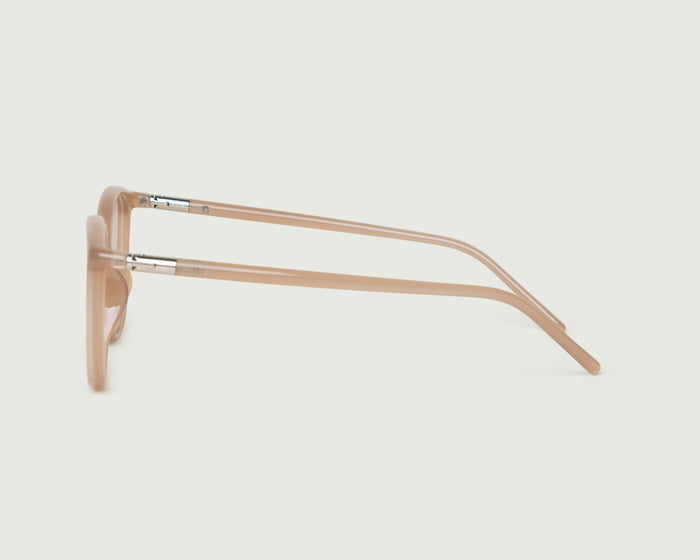 Conch::Gatsby Eyeglasses square nude recycled polyester side