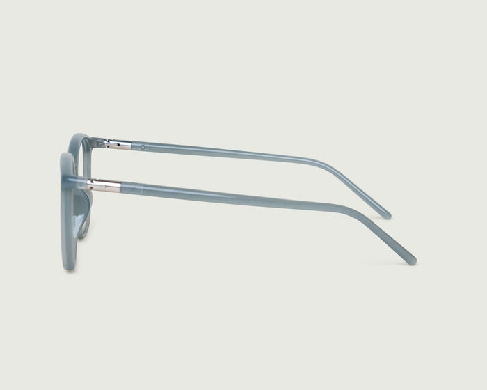 Aspen::Gatsby Eyeglasses square blue recycled polyester side