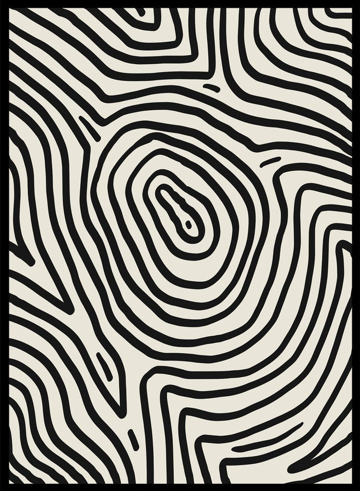 Geometric Pattern Abstract Art Print AB01_Sugar & Canvas