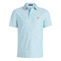 Gfore Scribble Tech Jersey Golf Polo (with Gfore Emblem) Cenote - SP26 Men