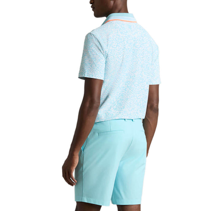 Gfore Scribble Tech Jersey Golf Polo (with Gfore Emblem) Cenote - SP26 Men