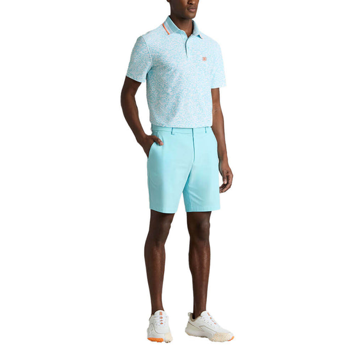 Gfore Scribble Tech Jersey Golf Polo (with Gfore Emblem) Cenote - SP26 Men