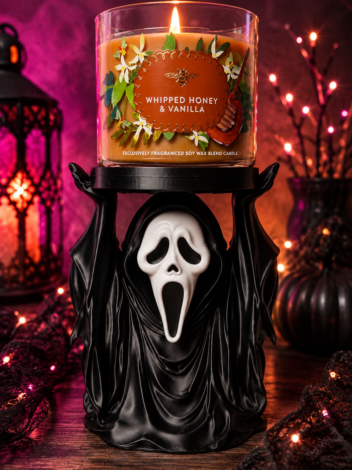Ghostface Candle Holder