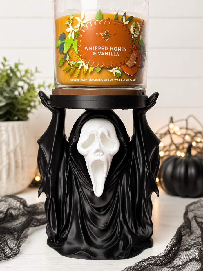 Ghostface Candle Holder