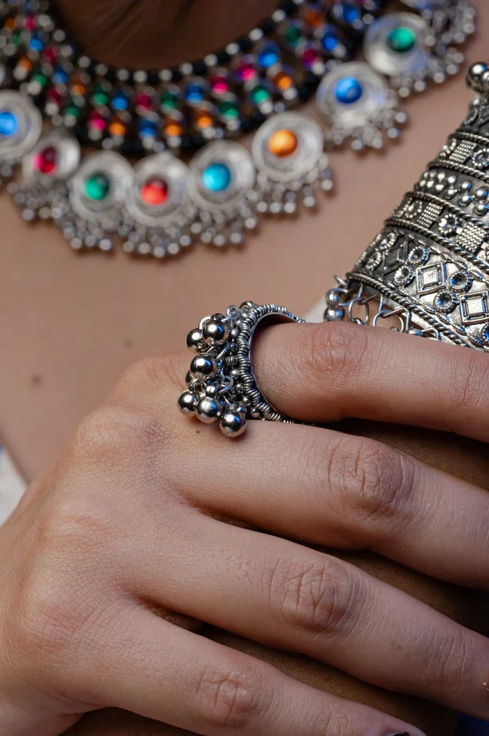 Ghungroo Ring - Free Size, Adjustable
