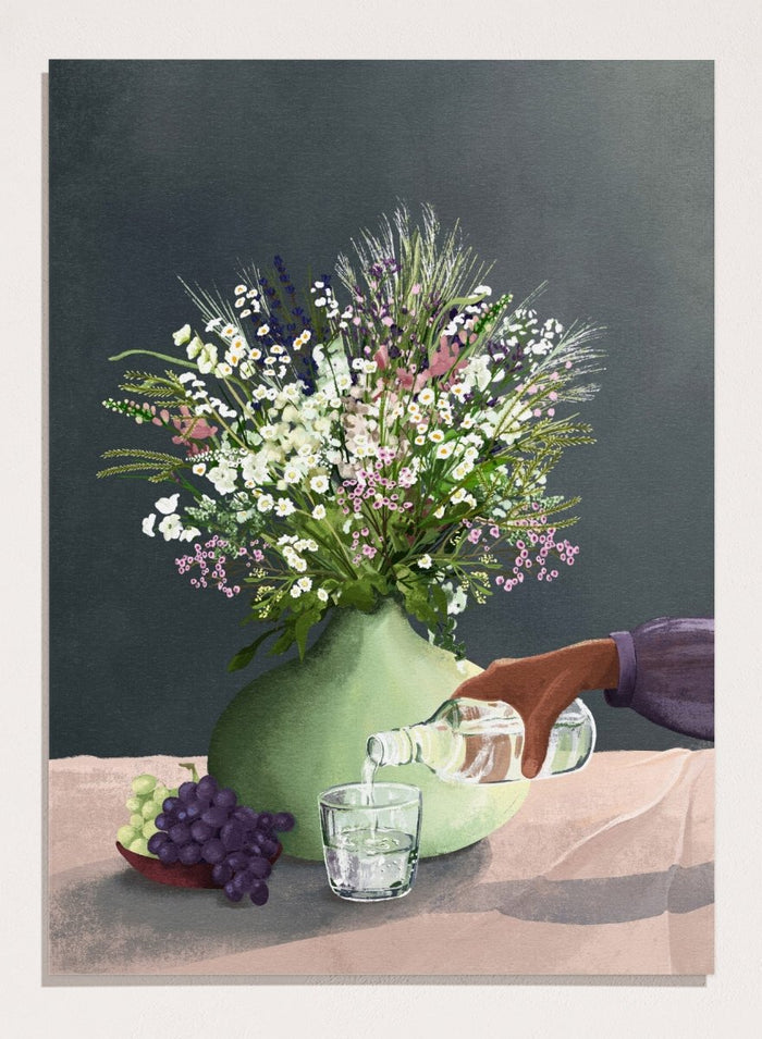 A4/8x12 inches (Framing Available) / Unframed Print Only