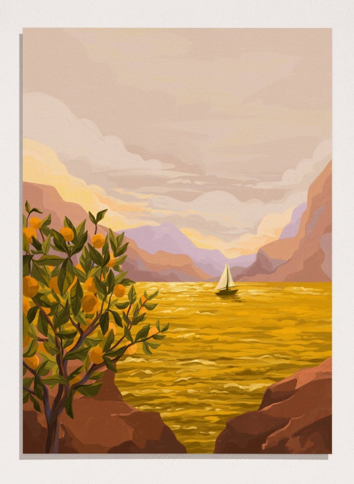A4/8x12 inches (Framing Available) / Unframed Print Only