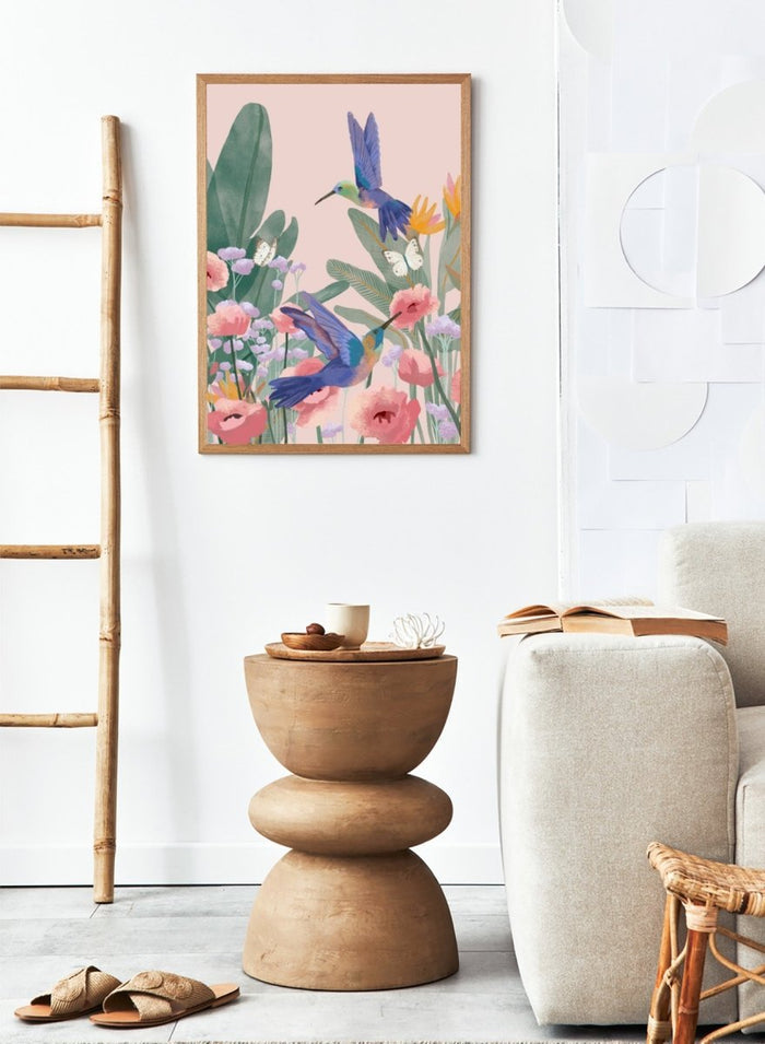 Goed Blauw - Hummingbirds Art Print
