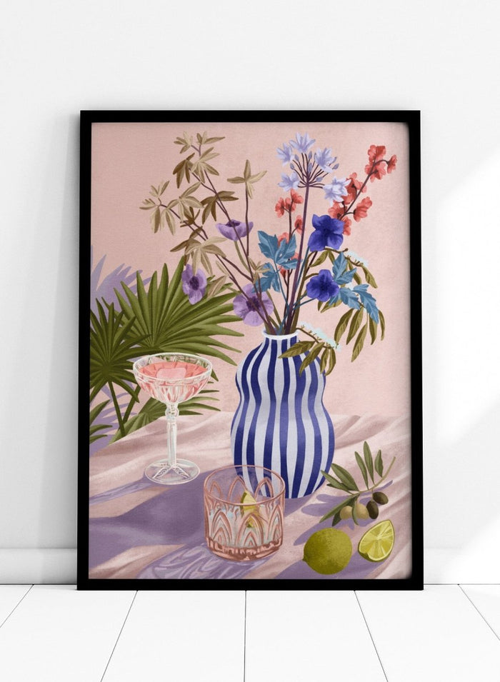 Goed Blauw - Lilac Summer Art Print