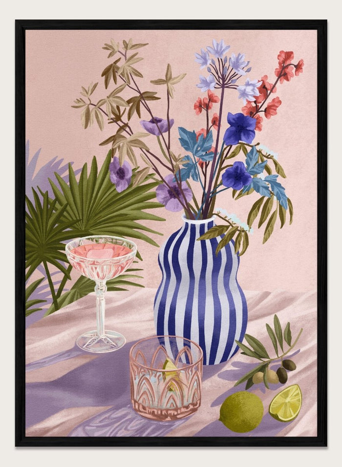 Goed Blauw - Lilac Summer Art Print