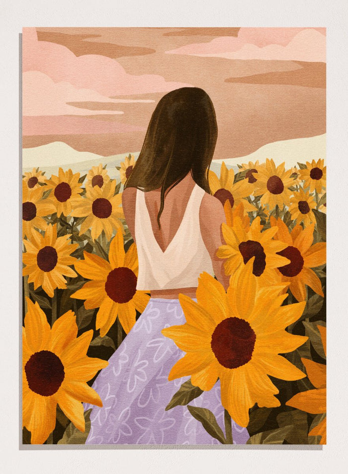 A4/8x12 inches (Framing Available) / Unframed Print Only