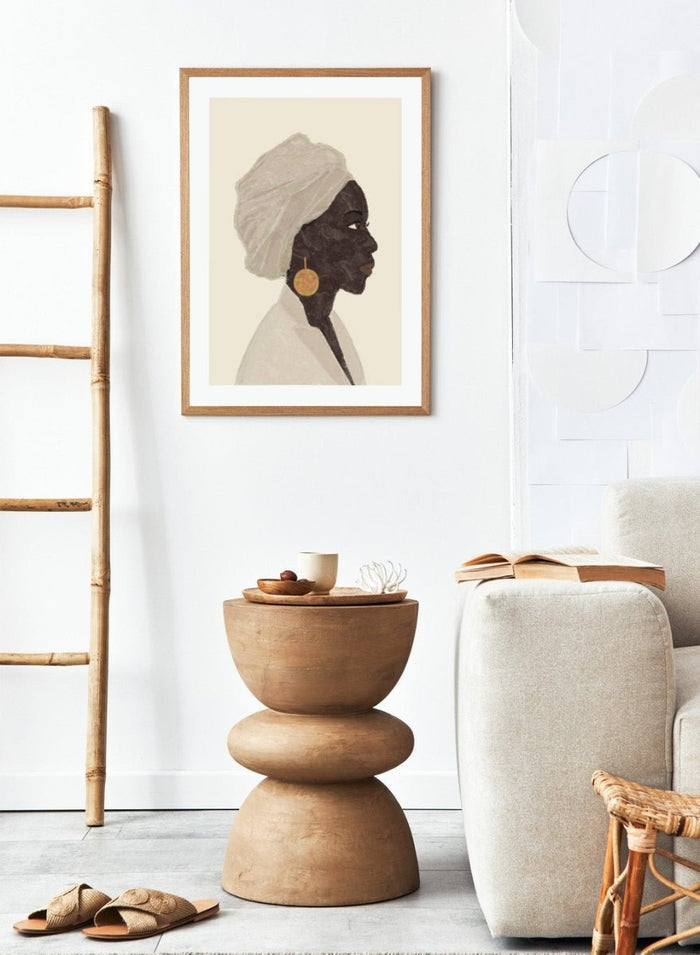 'Golden Earring' Aesthetic Art Print_Sugar & Canvas_Sugar & Canvas