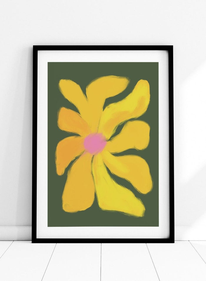 'Golden Petal' Aesthetic Art Print_Sugar & Canvas_Sugar & Canvas