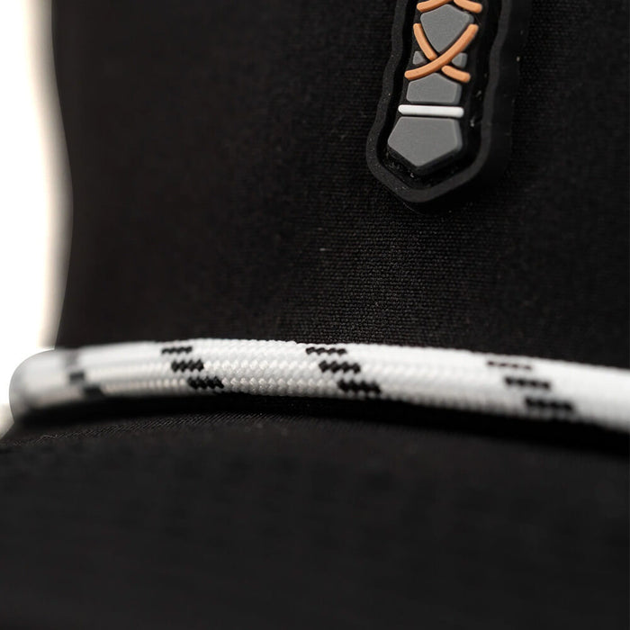 Golfio - Pins & Aces Thor's Hammer Perforated Rope Golf Cap Black - 25 Men
