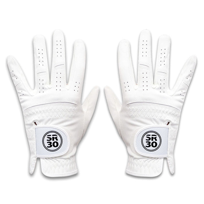 Golfio - SR30 Pair Golf Glove White - 26 Women