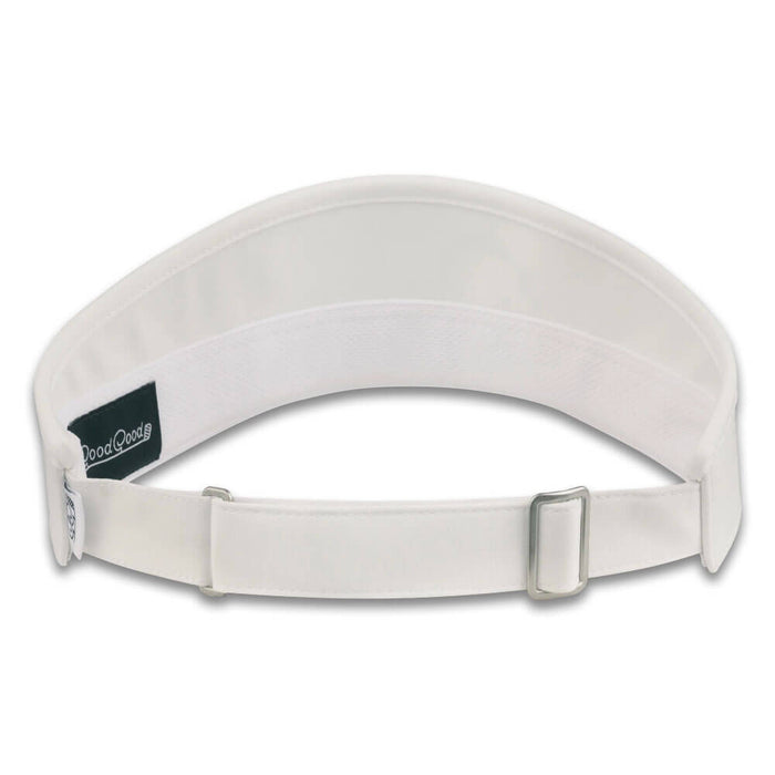 GoodGood Golf A-List Classic Golf Visor White/Navy - SU26 Men
