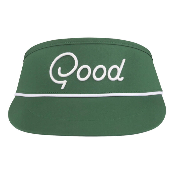 GoodGood Golf Blades Classic Golf Visor Green/White - SU26 Men