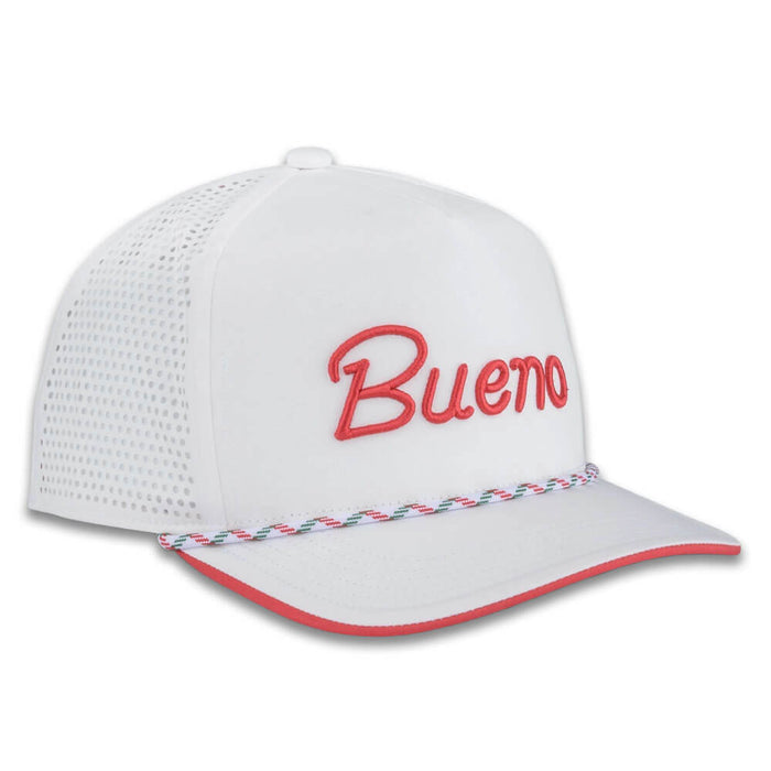 GoodGood Golf Bueno Rope Golf Cap White/Orange - SU26 Men