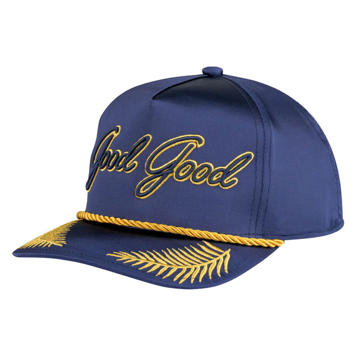 GoodGood Golf Flyer Rope Golf Cap Navy/Yellow - 26 Men