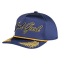 GoodGood Golf Flyer Rope Golf Cap Navy/Yellow - 26 Men
