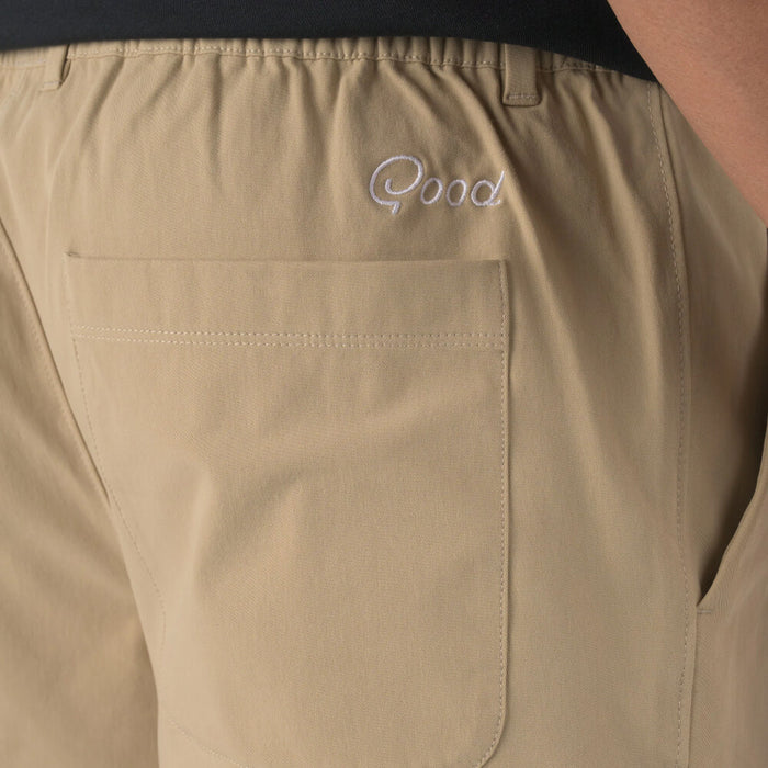 GoodGood Golf Flyer Swing Golf Shorts Beige - 26 Men