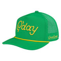 GoodGood Golf G'day Rope Golf Cap Green/Yellow - SU26 Men