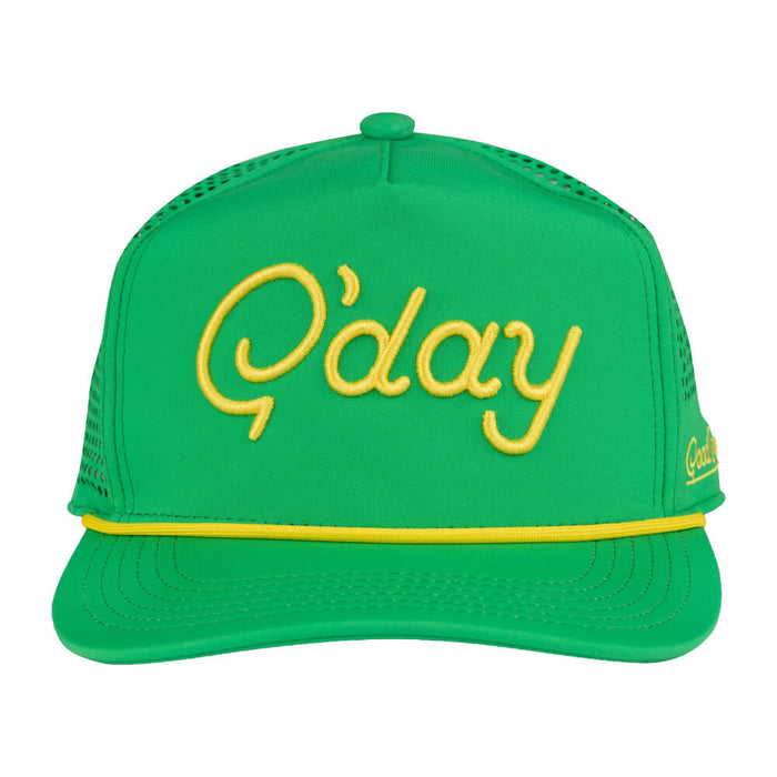 GoodGood Golf G'day Rope Golf Cap Green/Yellow - SU26 Men