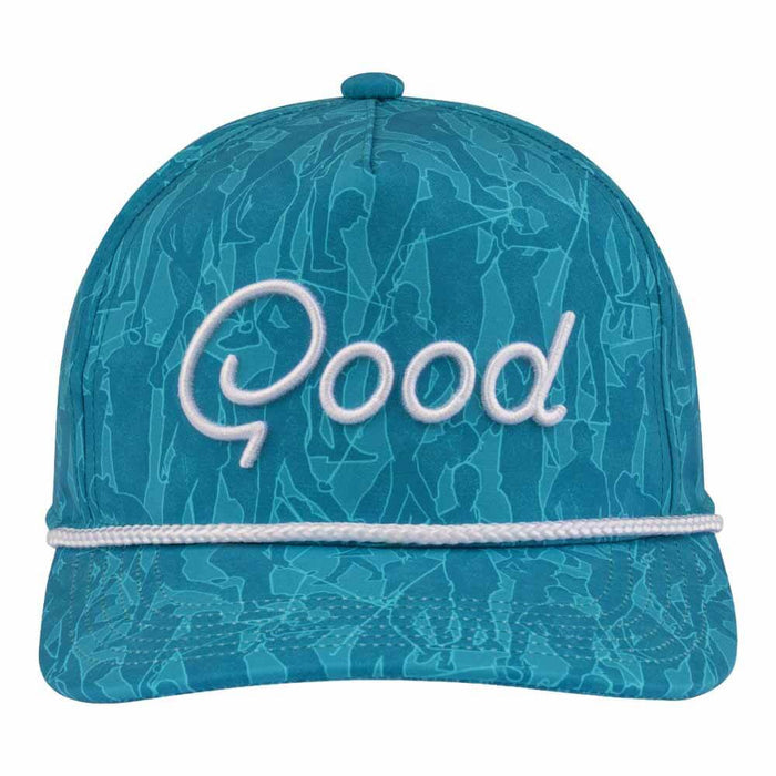 GoodGood Golf Golf Trip Rope Golf Cap Teal/White - SU26 Men
