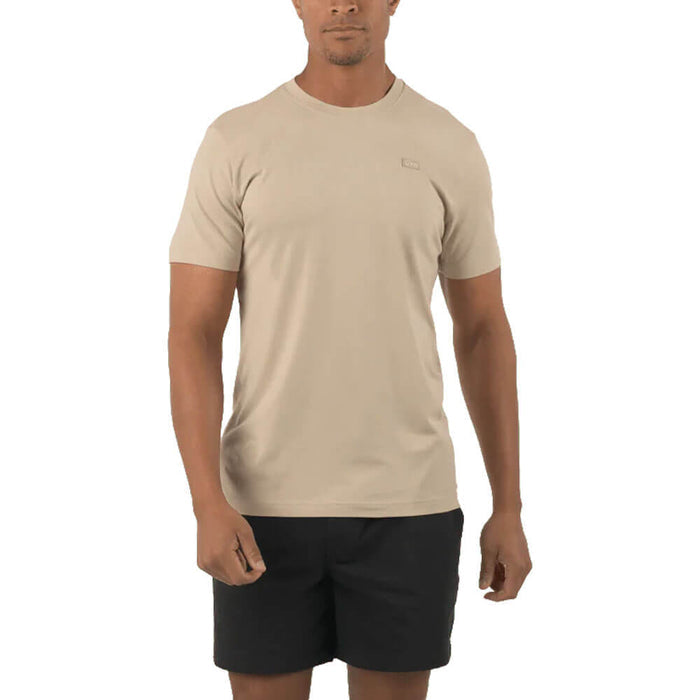 GoodGood Golf Hazy Day Slim Fit Golf T-Shirt Beige - SU26 Men