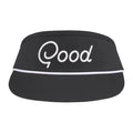 GoodGood Golf Hole In One Classic Golf Visor Black/White - SU26 Men