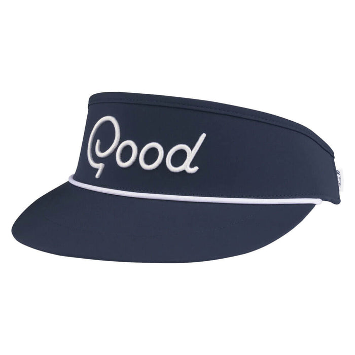 GoodGood Golf Ideal Classic Golf Visor Navy/White - SU26 Men