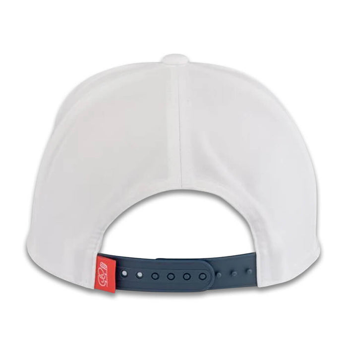 GoodGood Golf On Board Rope Golf Cap White/Navy/Red - 26 Men