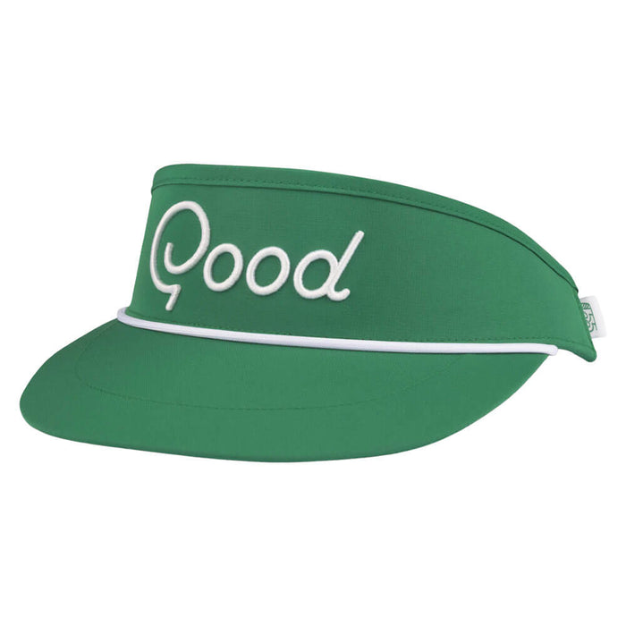GoodGood Golf Show Out Classic Golf Visor Green/White - SU26 Men