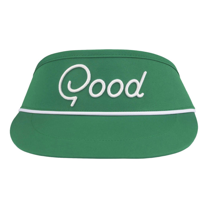 GoodGood Golf Show Out Classic Golf Visor Green/White - SU26 Men