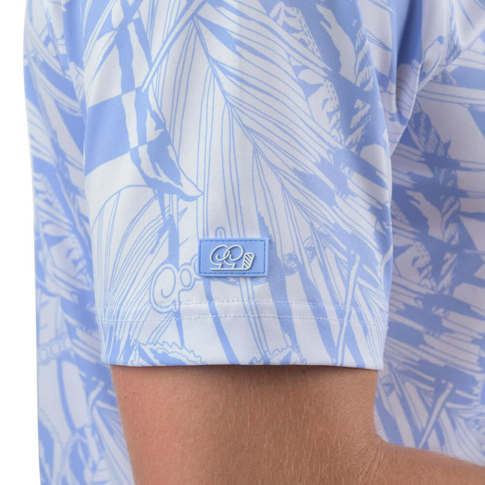 GoodGood Golf Voyage Golf Polo Sky Blue/White - 26 Men