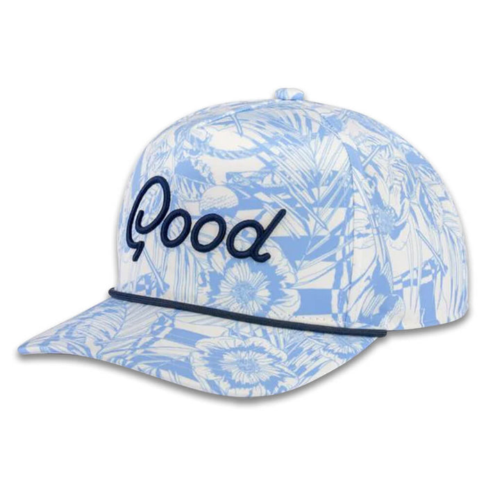 GoodGood Golf Voyage Rope Golf Cap Sky Blue/White/Navy - 26 Men