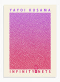 Gradient Infinity Nets Inspired by Yayoi Kusama Art Print