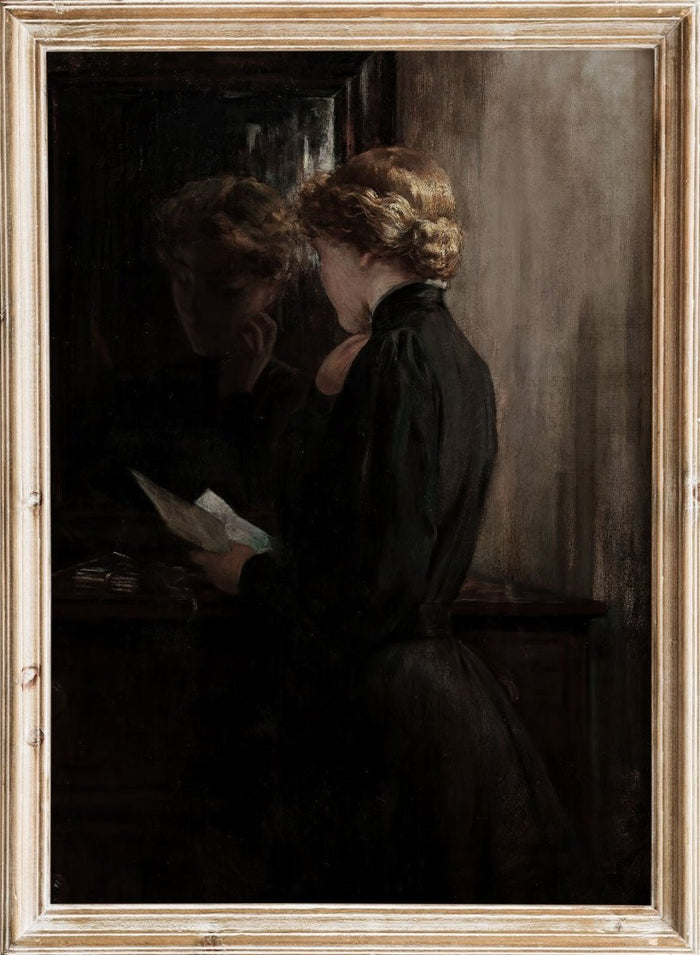 "Grandmother’s Love Letters" Art Print_Sugar & Canvas_James Carroll Beckwith