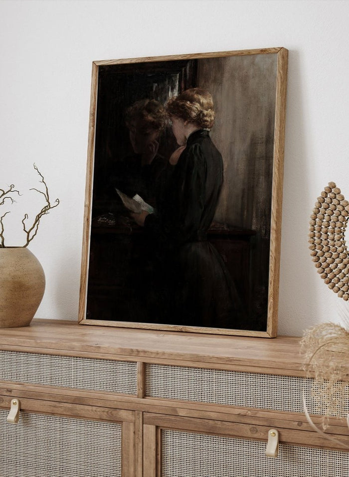 "Grandmother’s Love Letters" Art Print_Sugar & Canvas_James Carroll Beckwith