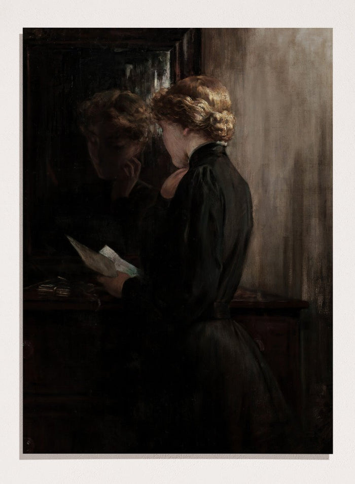 "Grandmother’s Love Letters" Art Print_Sugar & Canvas_James Carroll Beckwith