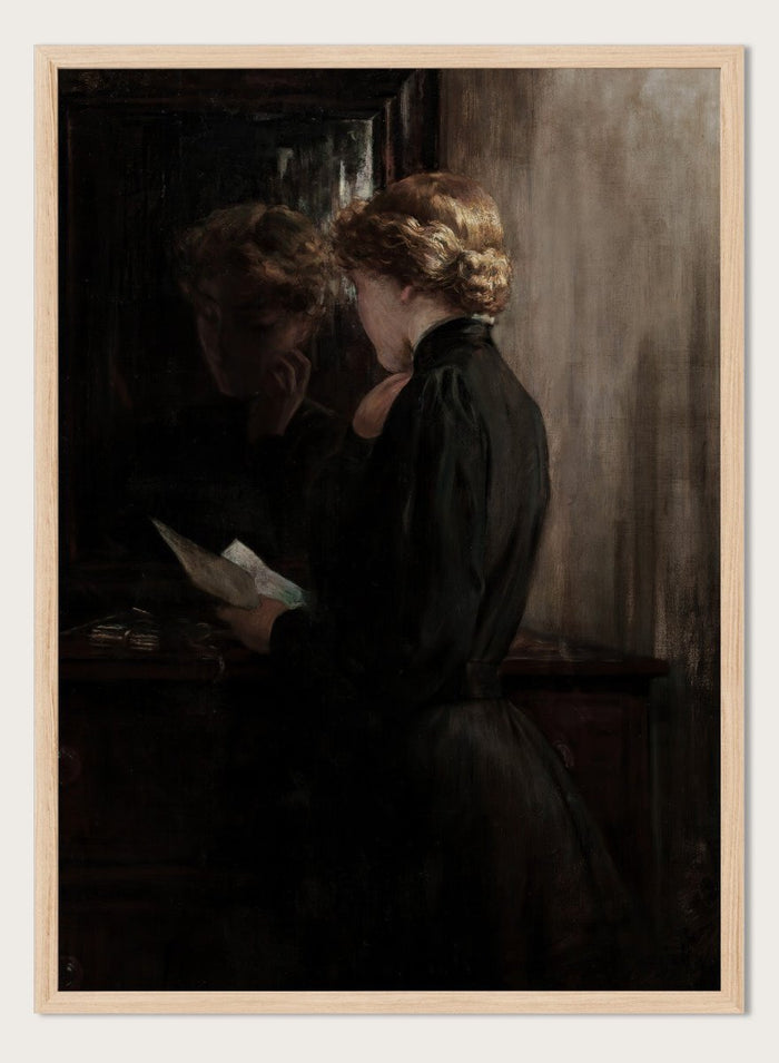 "Grandmother’s Love Letters" Art Print_Sugar & Canvas_James Carroll Beckwith