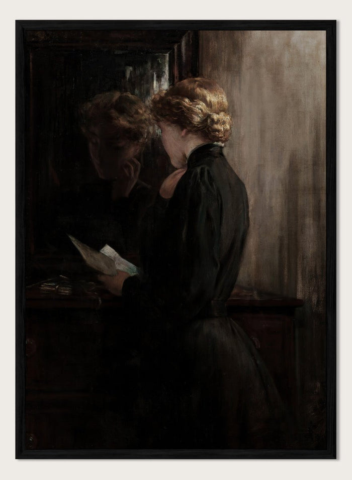 "Grandmother’s Love Letters" Art Print_Sugar & Canvas_James Carroll Beckwith