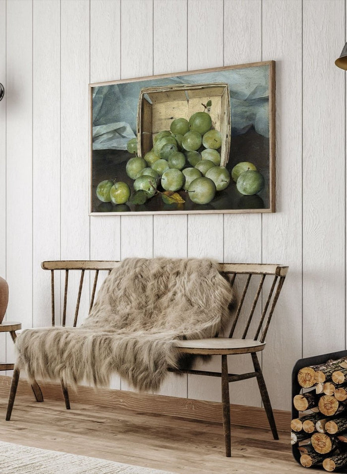 "Green Plums" Art Print_Sugar & Canvas_Joseph Decker