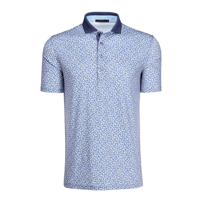 Greyson Coral Dreams Shortsleeve Golf Polo Falcon - SP26 Men