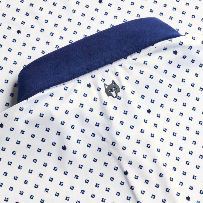 Greyson G Squared Shortsleeve Golf Polo Artic - SP26 Men