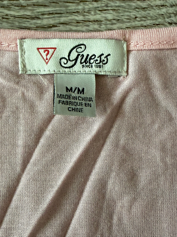 Guess Preowned great condition Size M Pink Tank Top